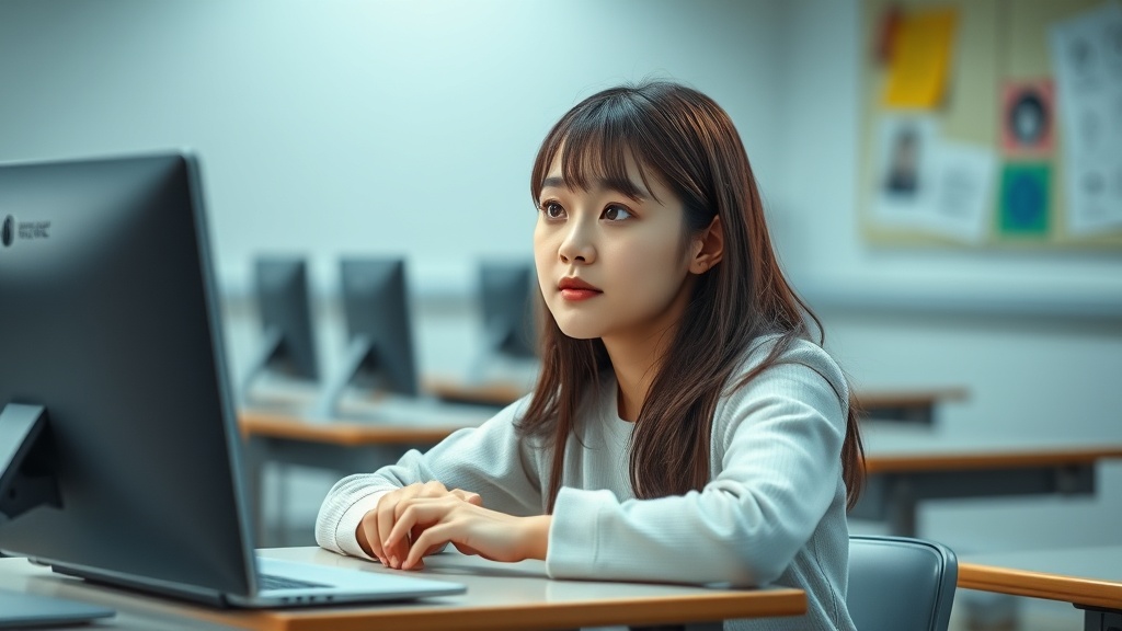 시선의 정체가 학습 효율까지 떨어뜨린다