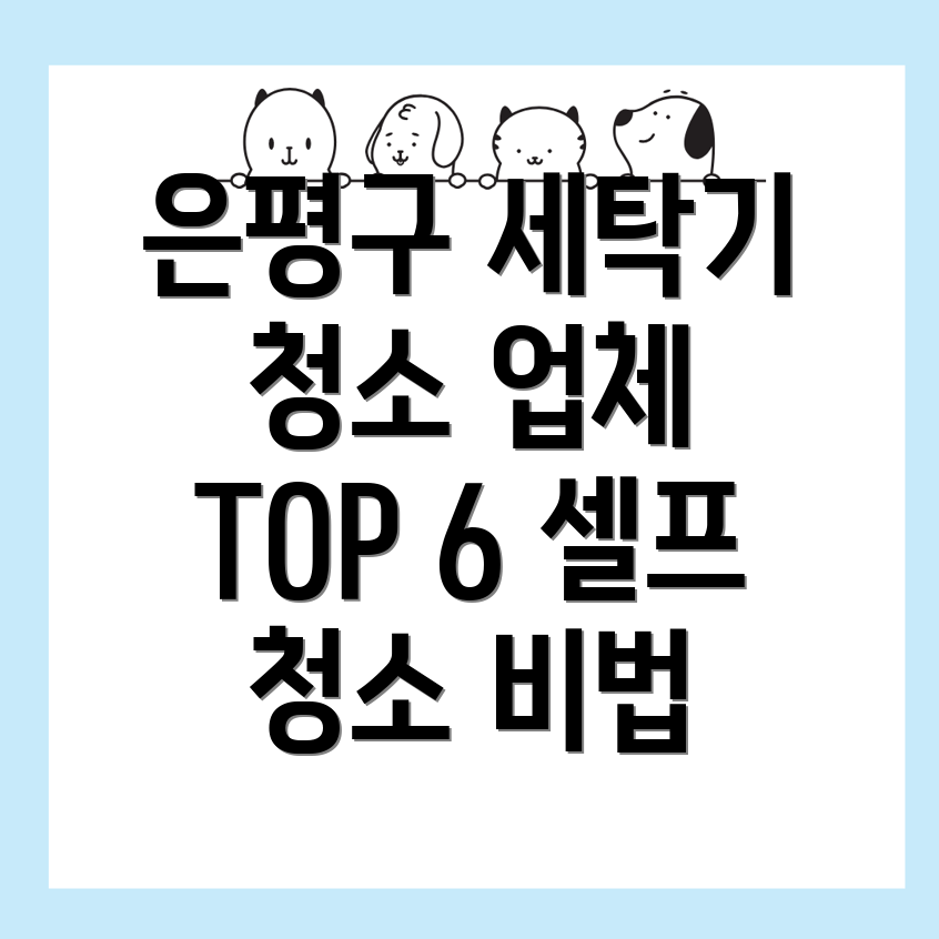 세탁기 청소