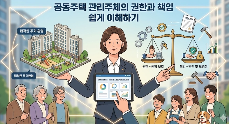 공동주택 관리주체의 권한과 책임 쉽게 이해하기