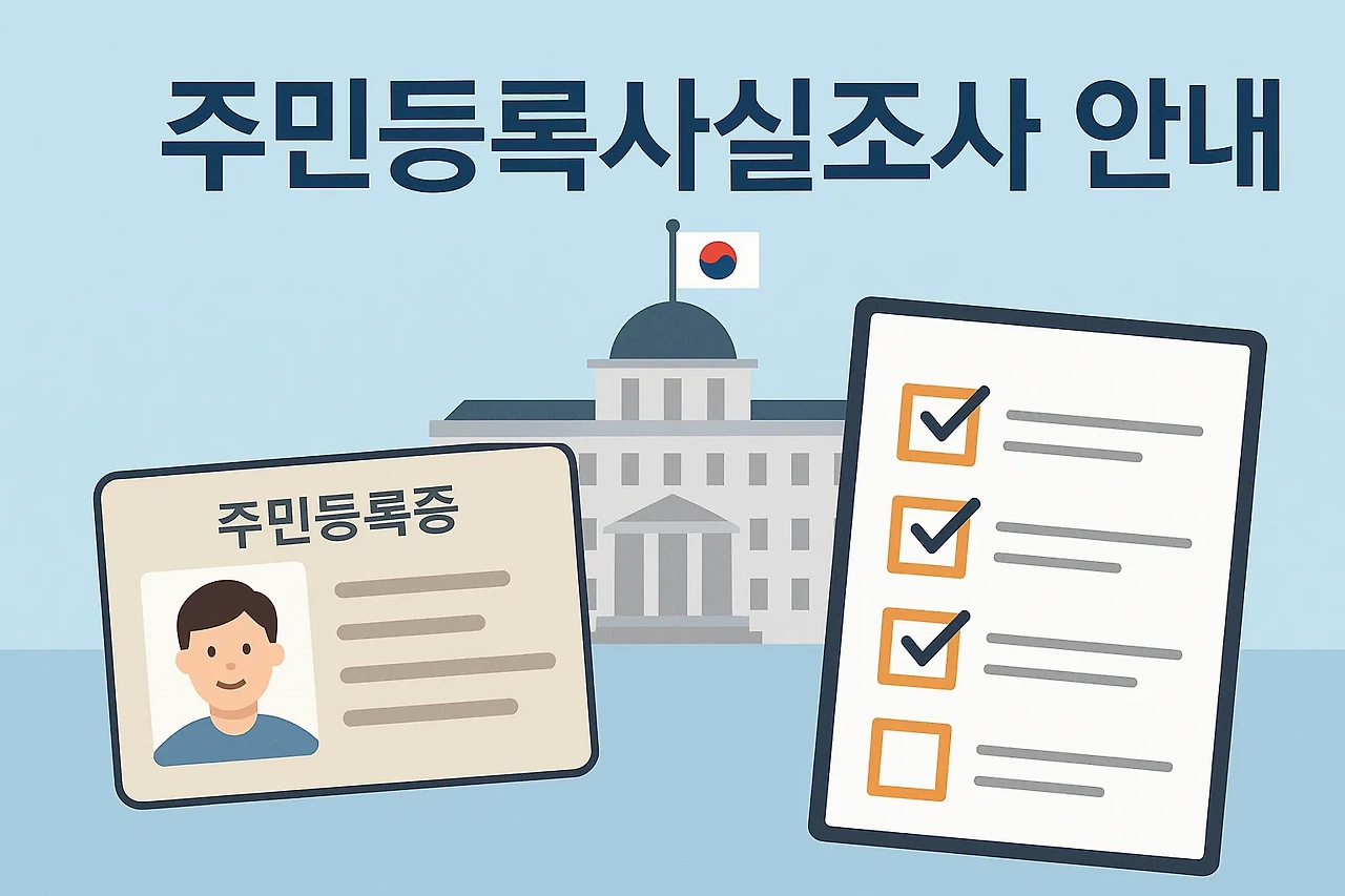 주민등록사실조사란?