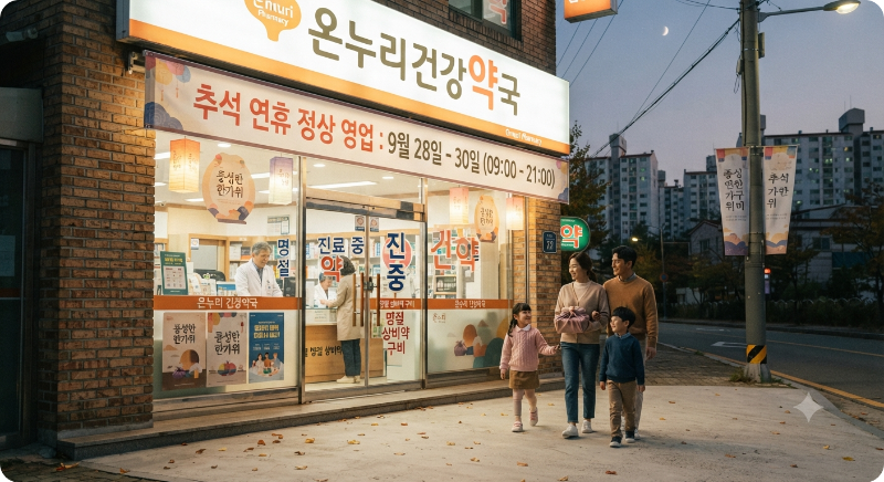 추석 연휴 문 여는 병원·약국 이미지