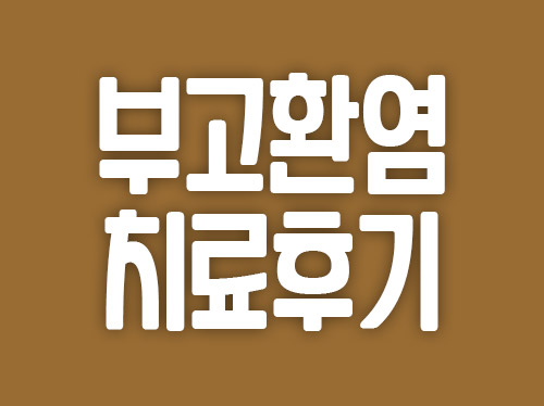 부고환염 치료후기