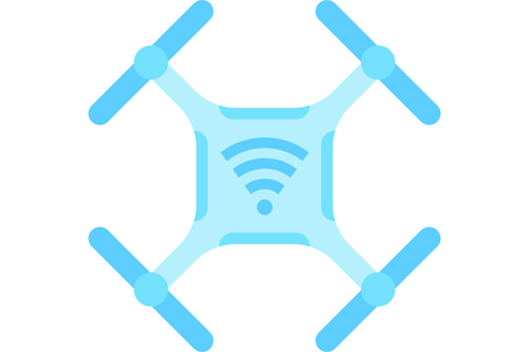 드론(Drone) 예시입니다.