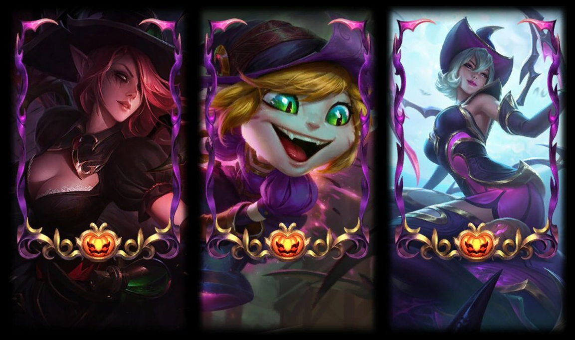 마녀 스킨 테두리