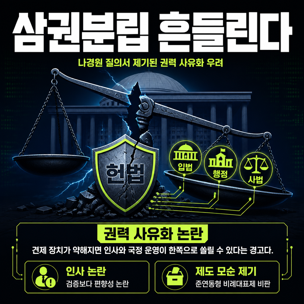 삼권분립 흔들린다