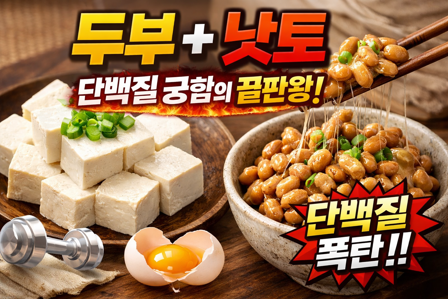 두부+낫토