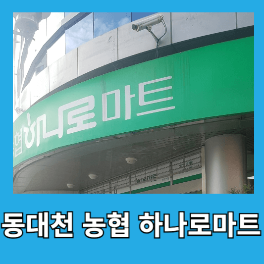 4. 동대천 농협 하나로마트