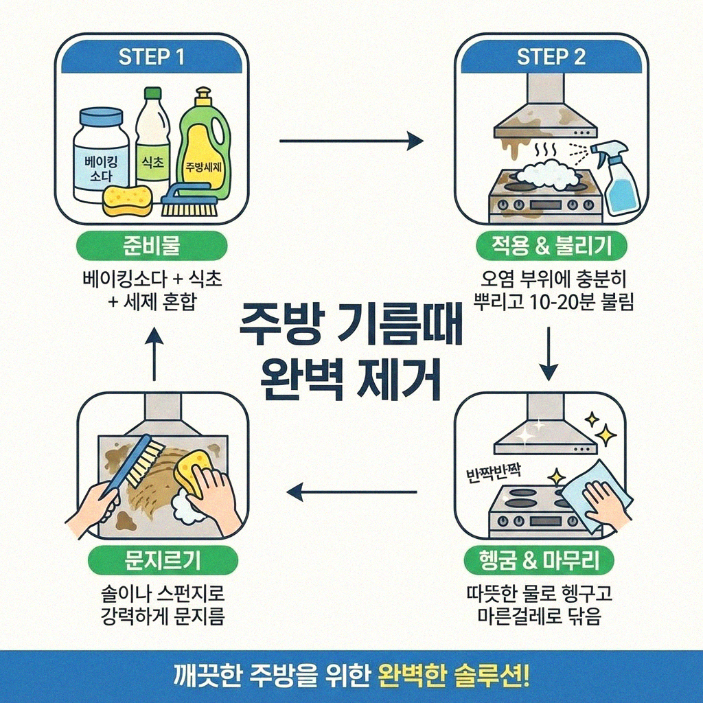식초 활용한 만능 청소법 비법 대공개