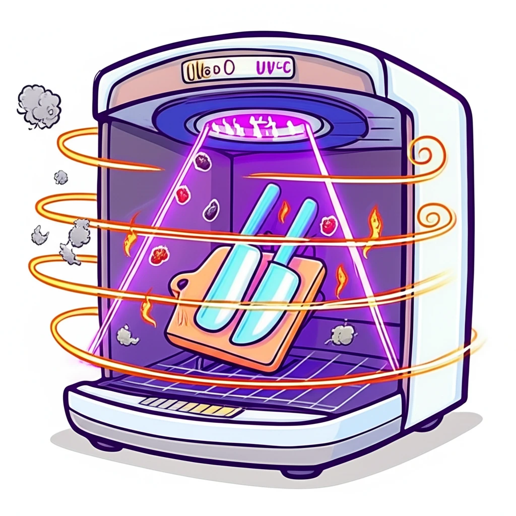 대형 도마 수납력 김장 칼도마 살균기..