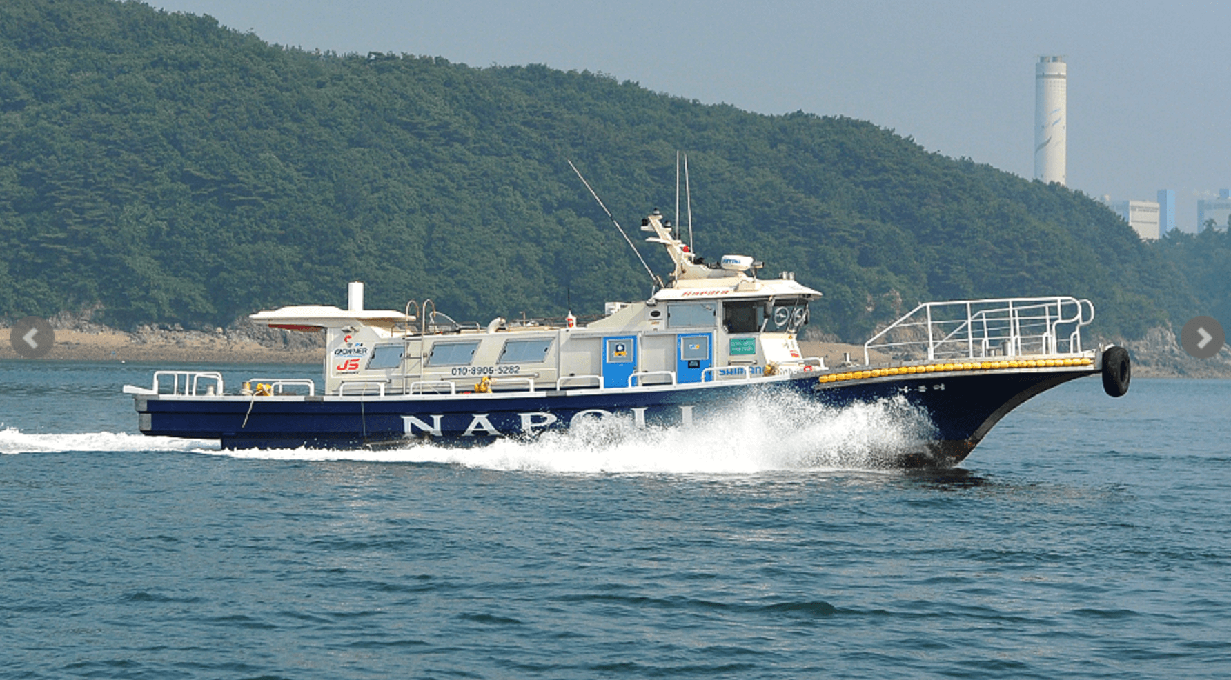 오천항 쭈꾸미 낚시 모습