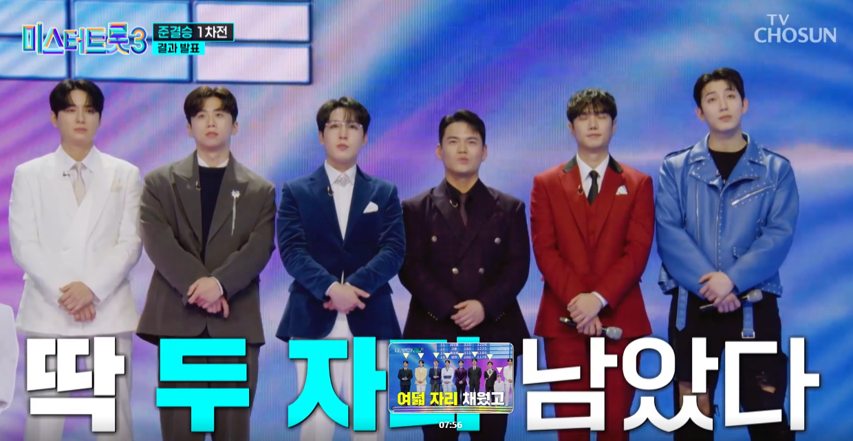 미스터트롯3-결승진출자명단