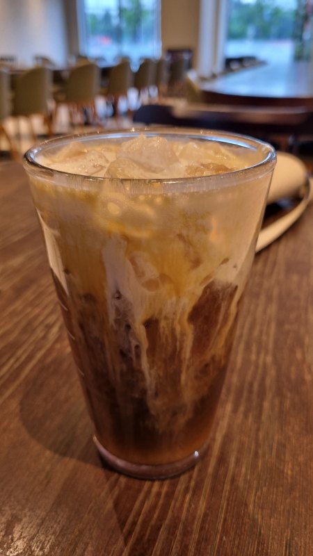 카라멜 라떼