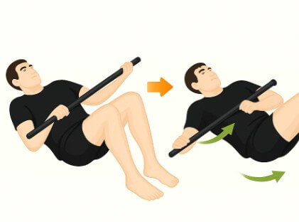 외회전 스트레칭