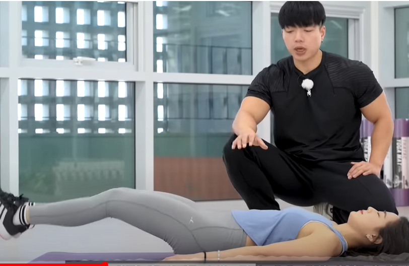 누워서 하는 운동 3가지