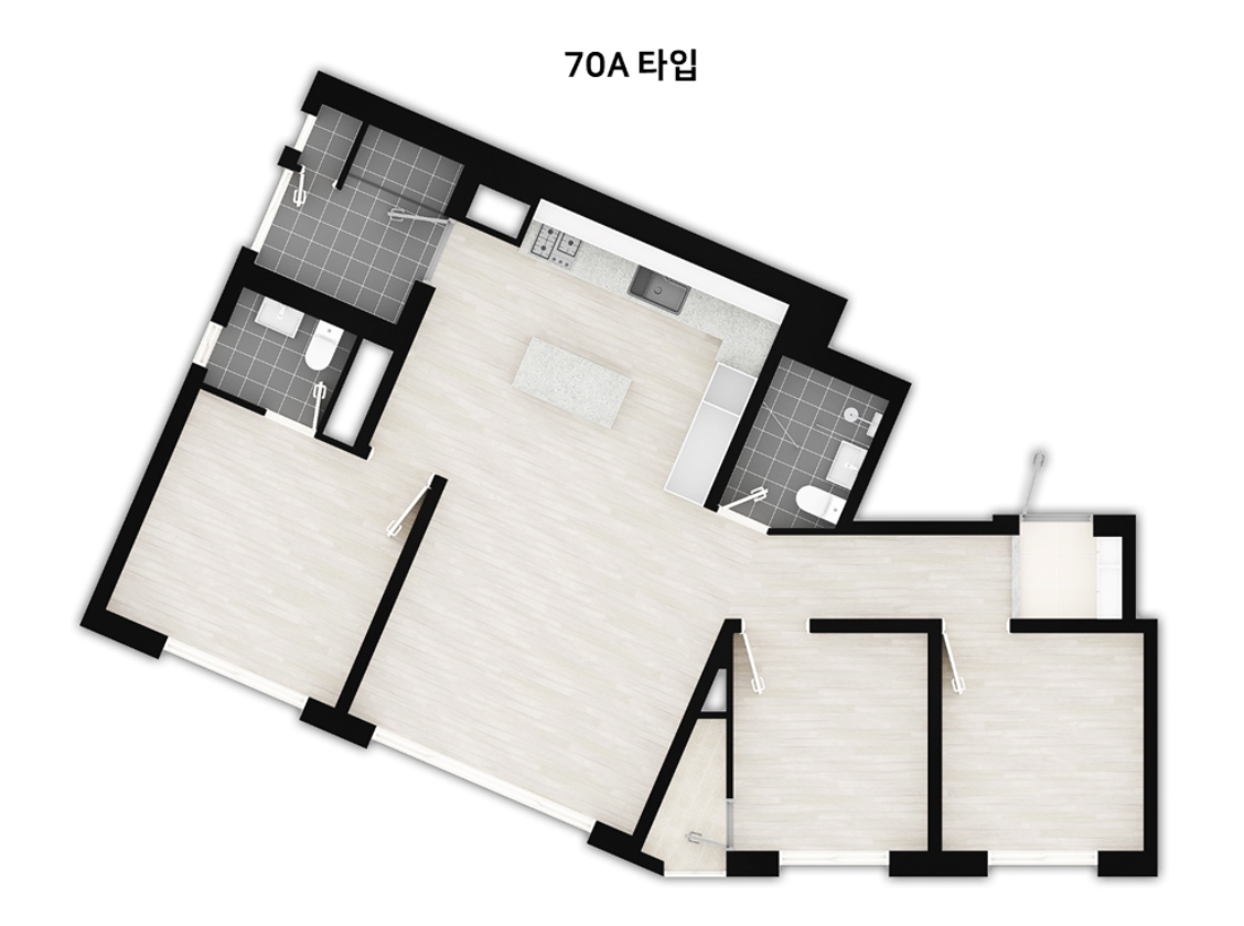의정부 리버카운티 평면도