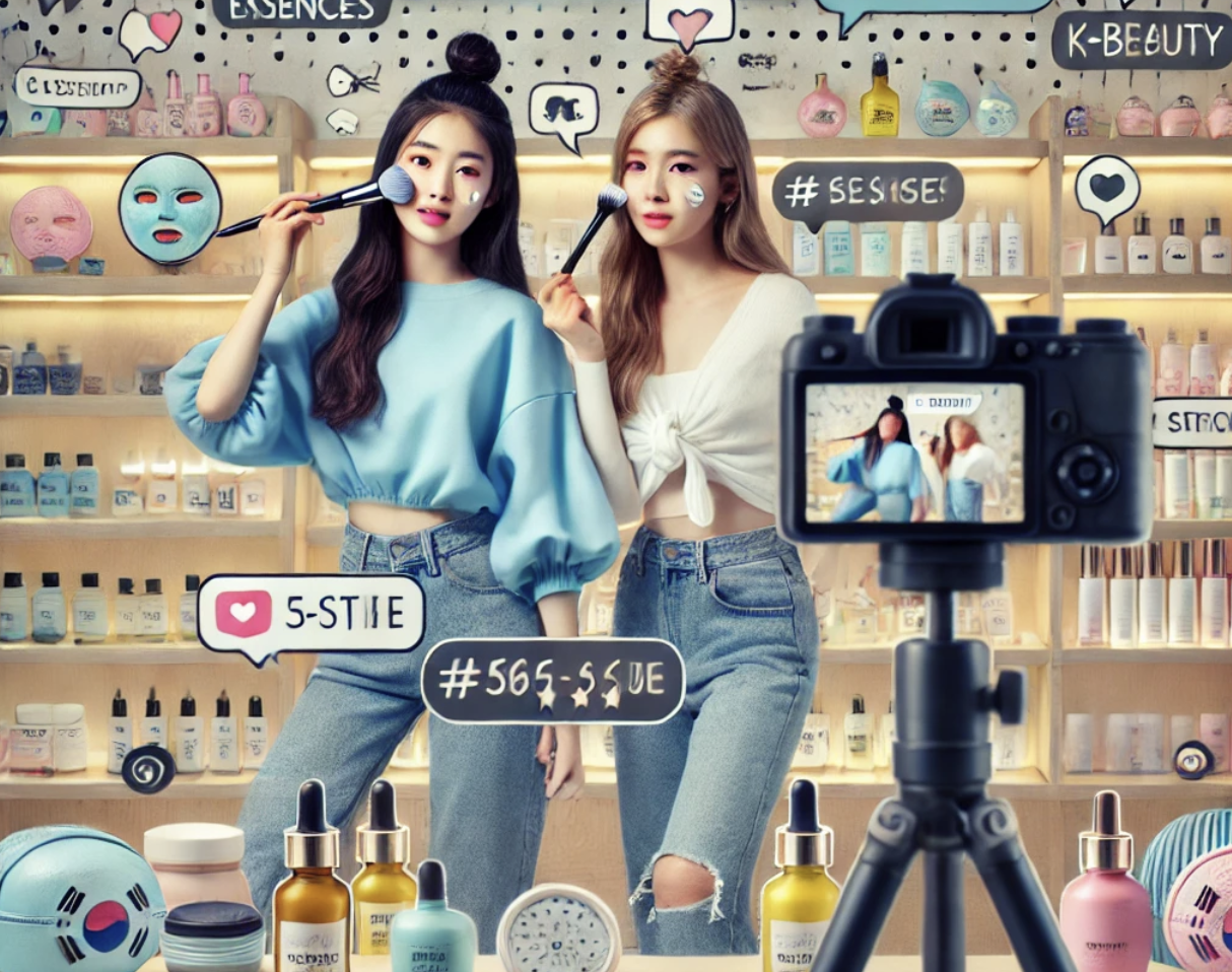 K-beauty 의 소셜미디어 마케팅과 해외 진출 (전략, 배경, 문화, 성공사례)