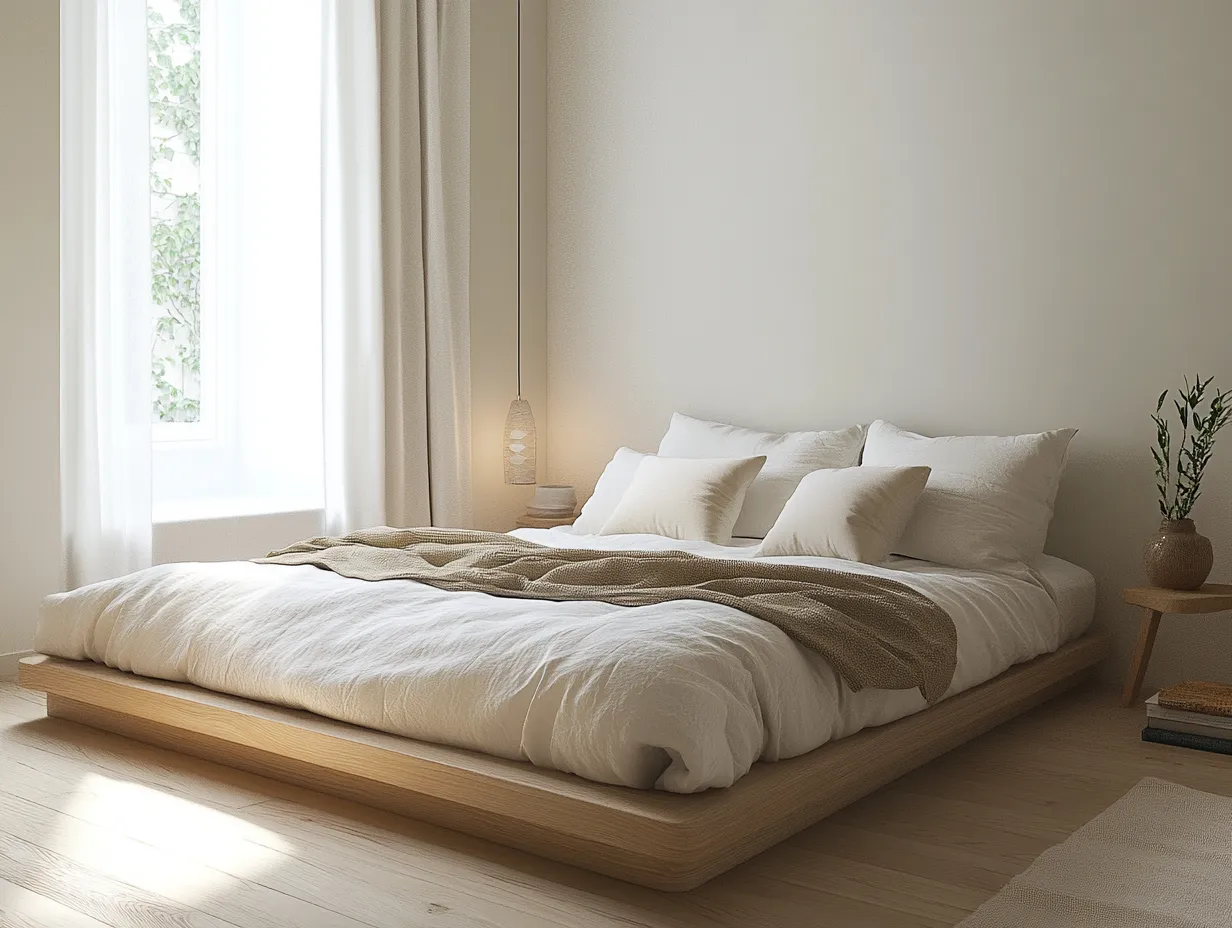 우드 침대 프레임의 주요 장점