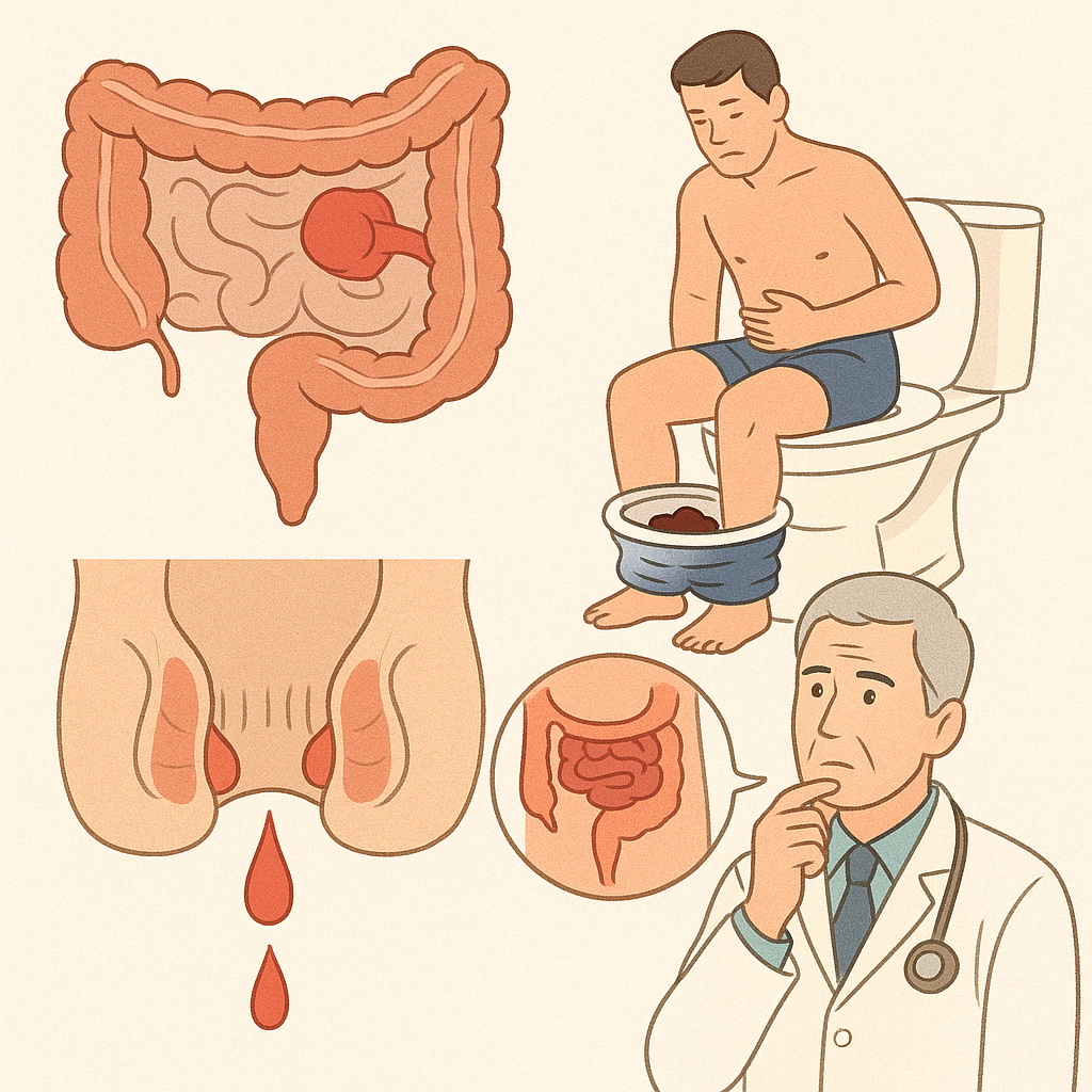 혈변 가볍게 넘기면 안되는 이유