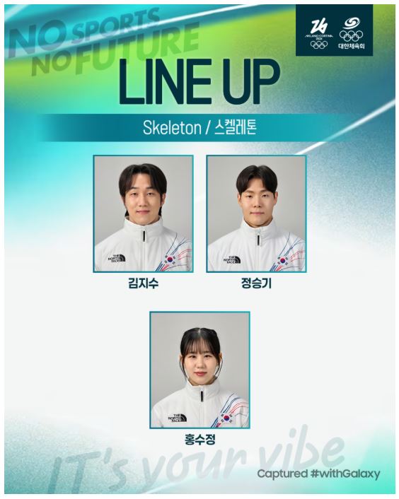 2026 동계올림픽 스켈레톤 출전 선수 명단