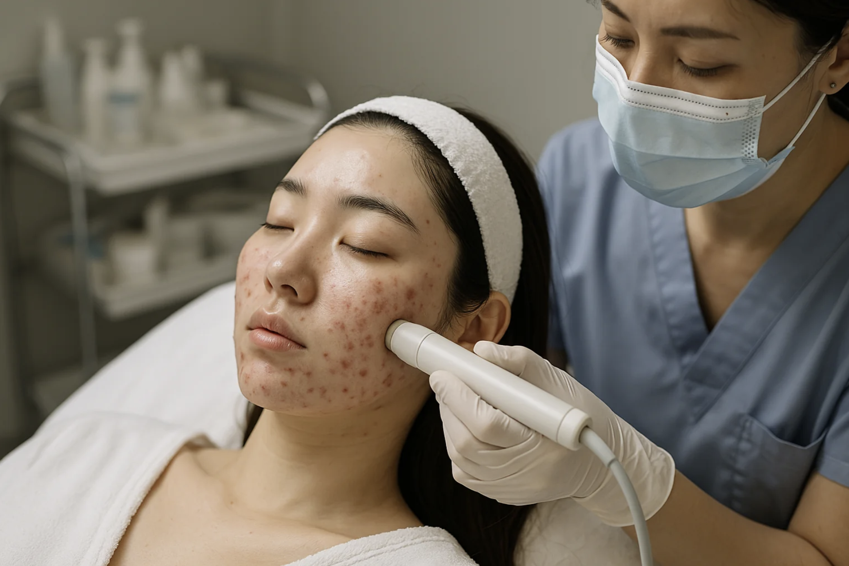 여드름 관련 사진