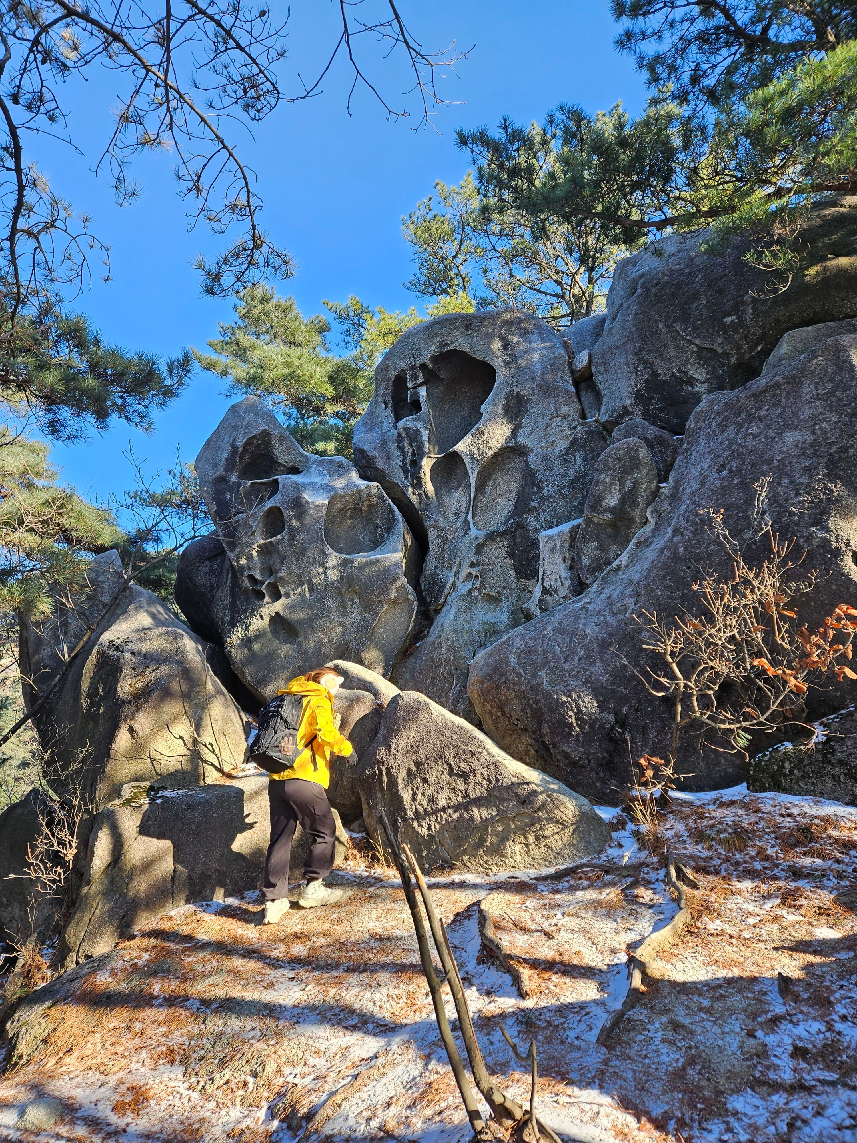 불암산해골바위