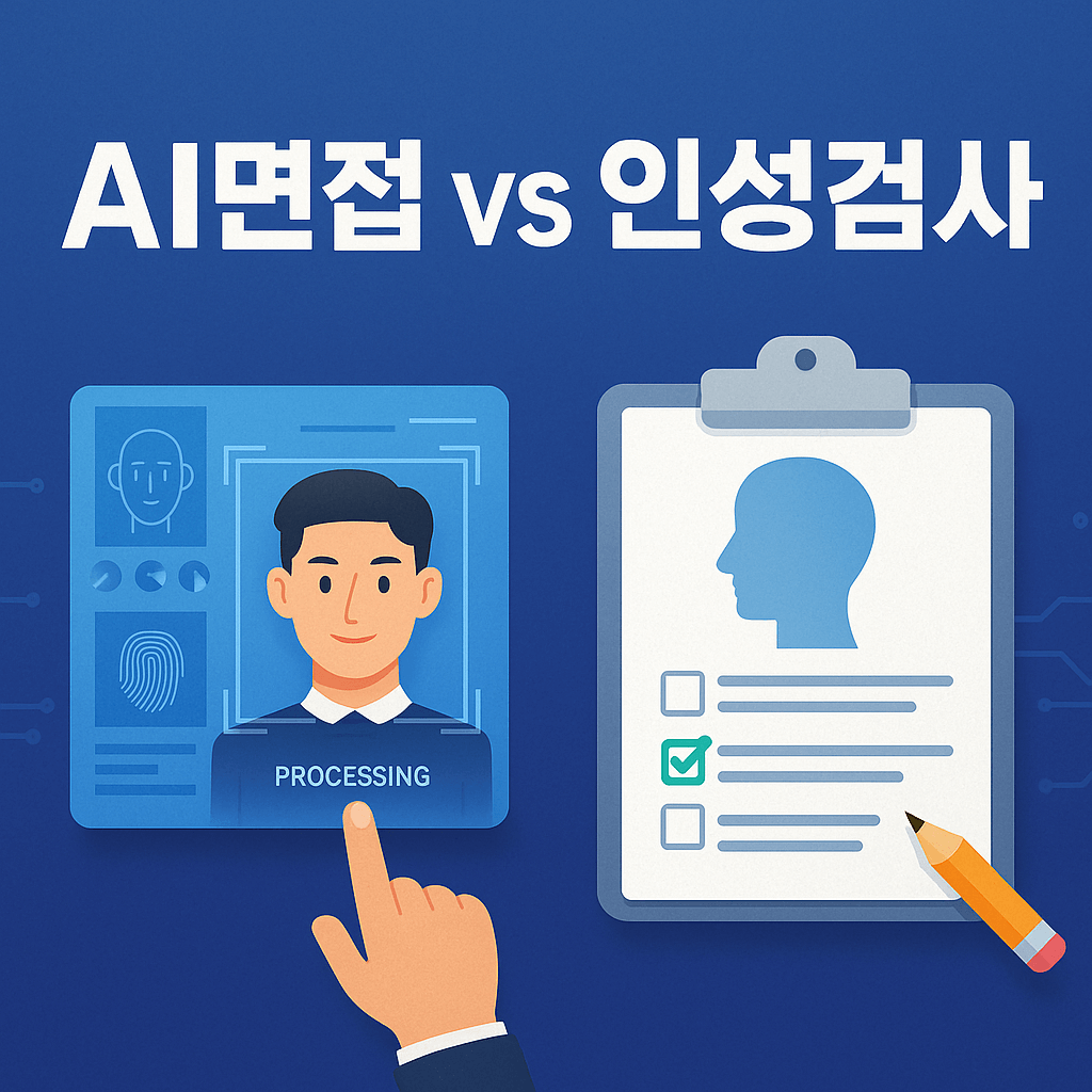 AI면접과 인성검사 차이점, 평가포인트