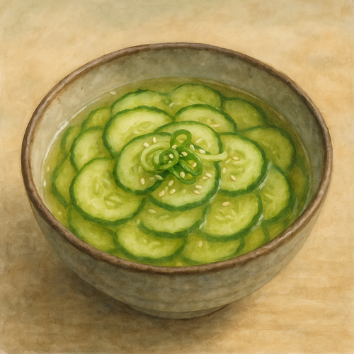 오이냉국-여름별미