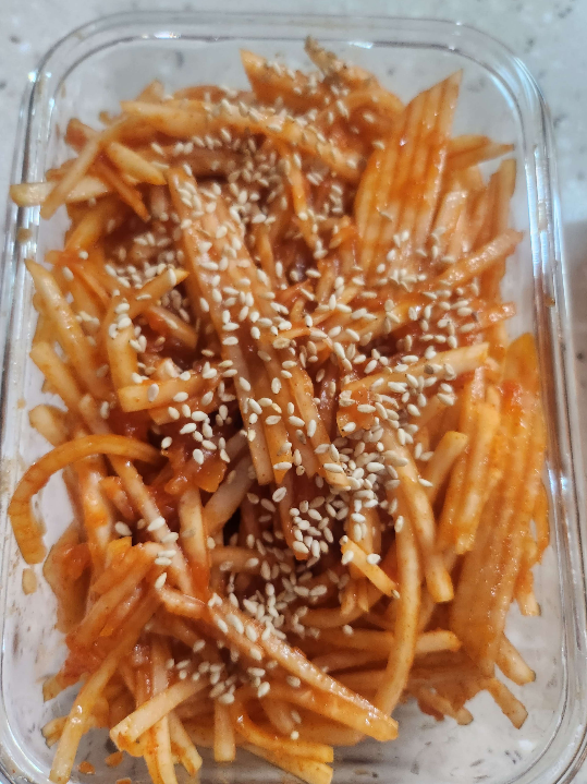 무생채만드는법