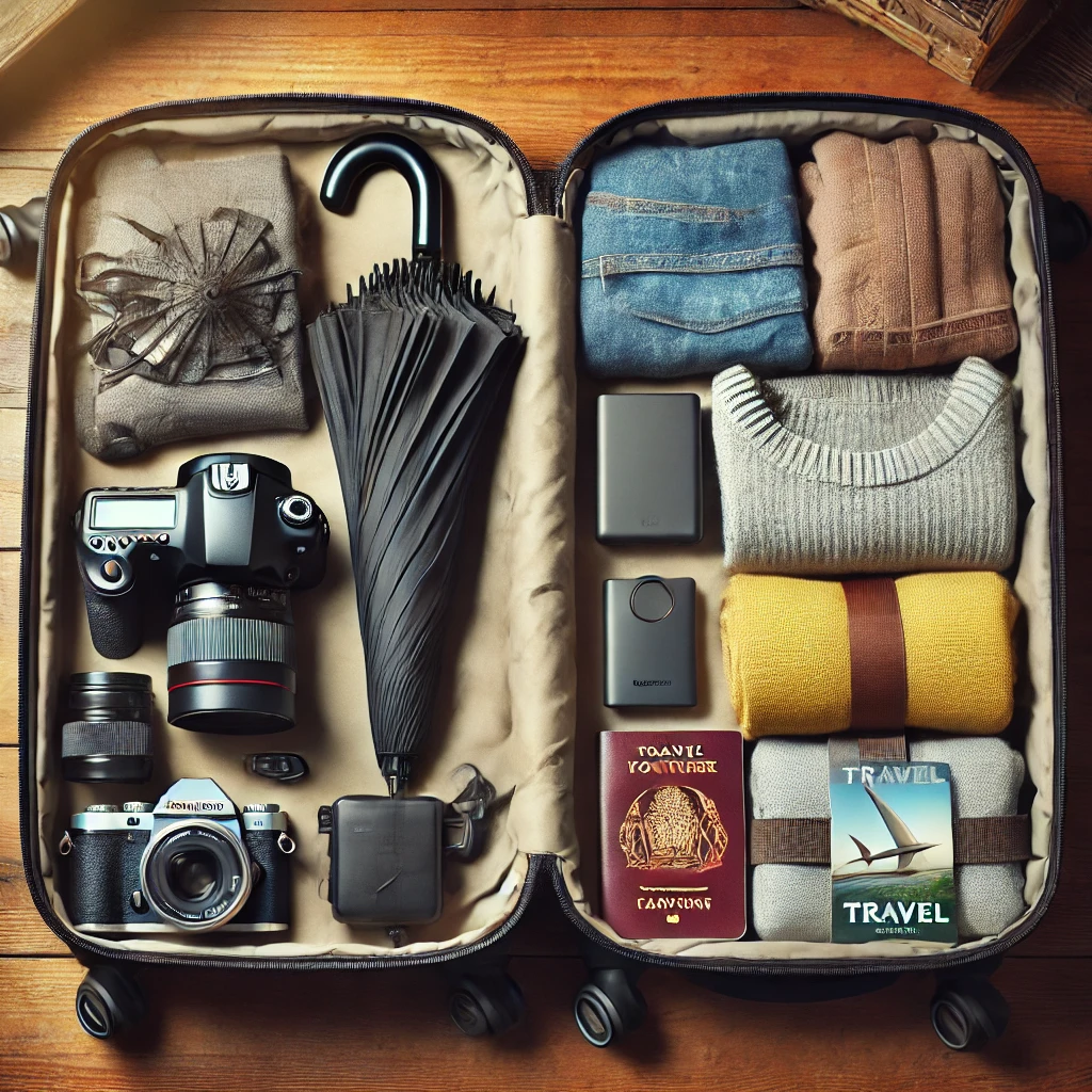 벚꽃 시즌 여행 가방 속 필수 아이템