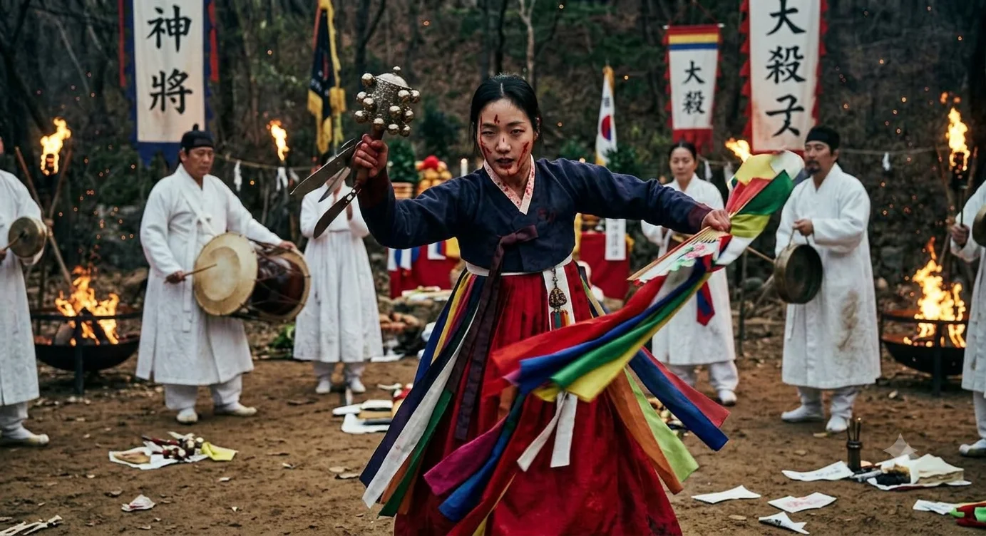 영화 파묘 화림 김고은 대살굿