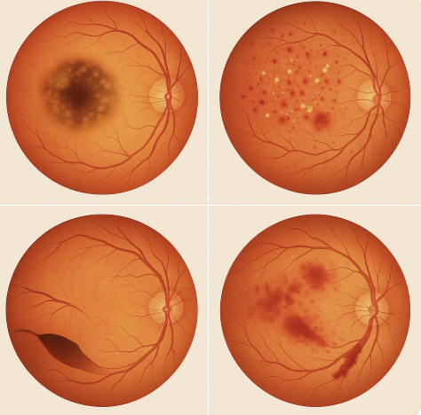 실명을 부르는 4대 망막질환 – 황반변성, 당뇨망막병증, 망막박리, 망막혈관폐쇄 총정리 관련 사진
