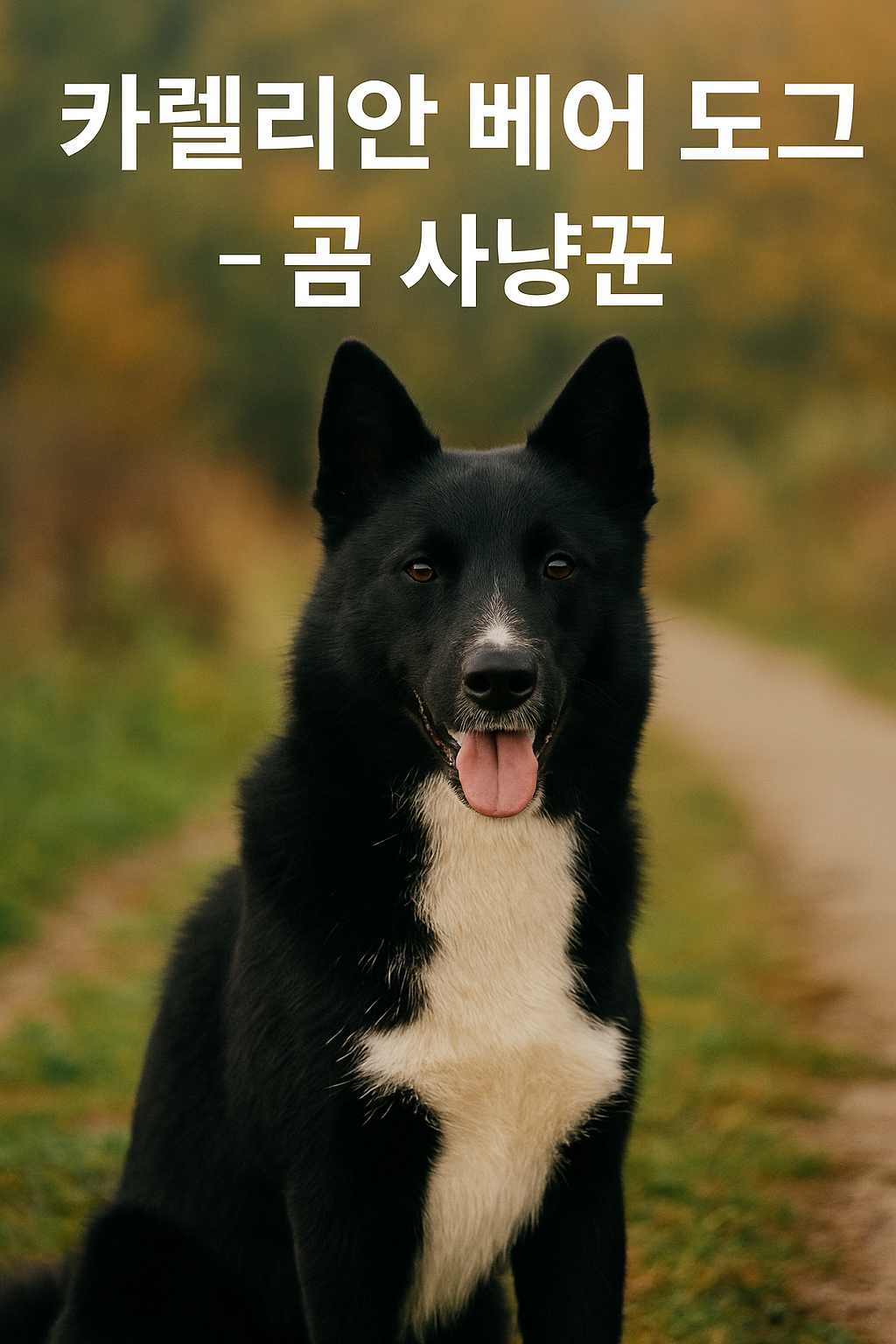 카렐리안 베어 도그(Karelian Bear Dog) 이미지 &ndash; 곰 사냥꾼