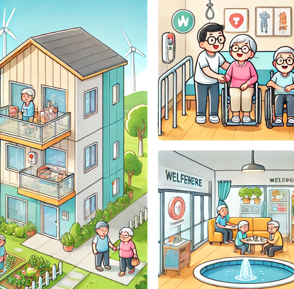 독거 노인 대상 복지