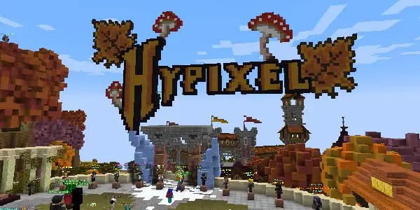 하이픽셀 서버의 메인 플랫폼