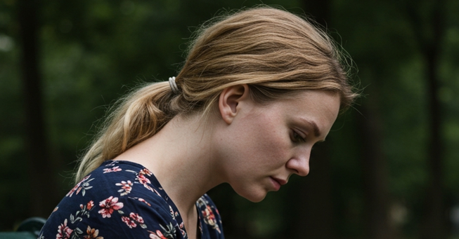 우울증에 걸린 여성-사진