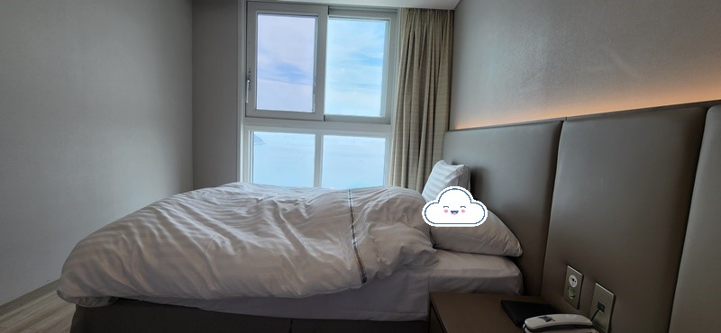 쏠비치 진도 리조트 메인 침실 바깥 풍경3