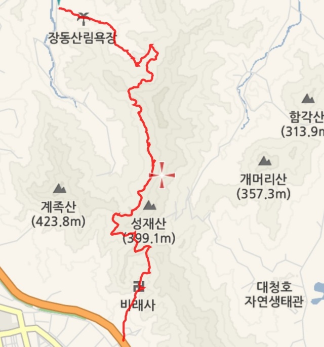 이동경로-지도