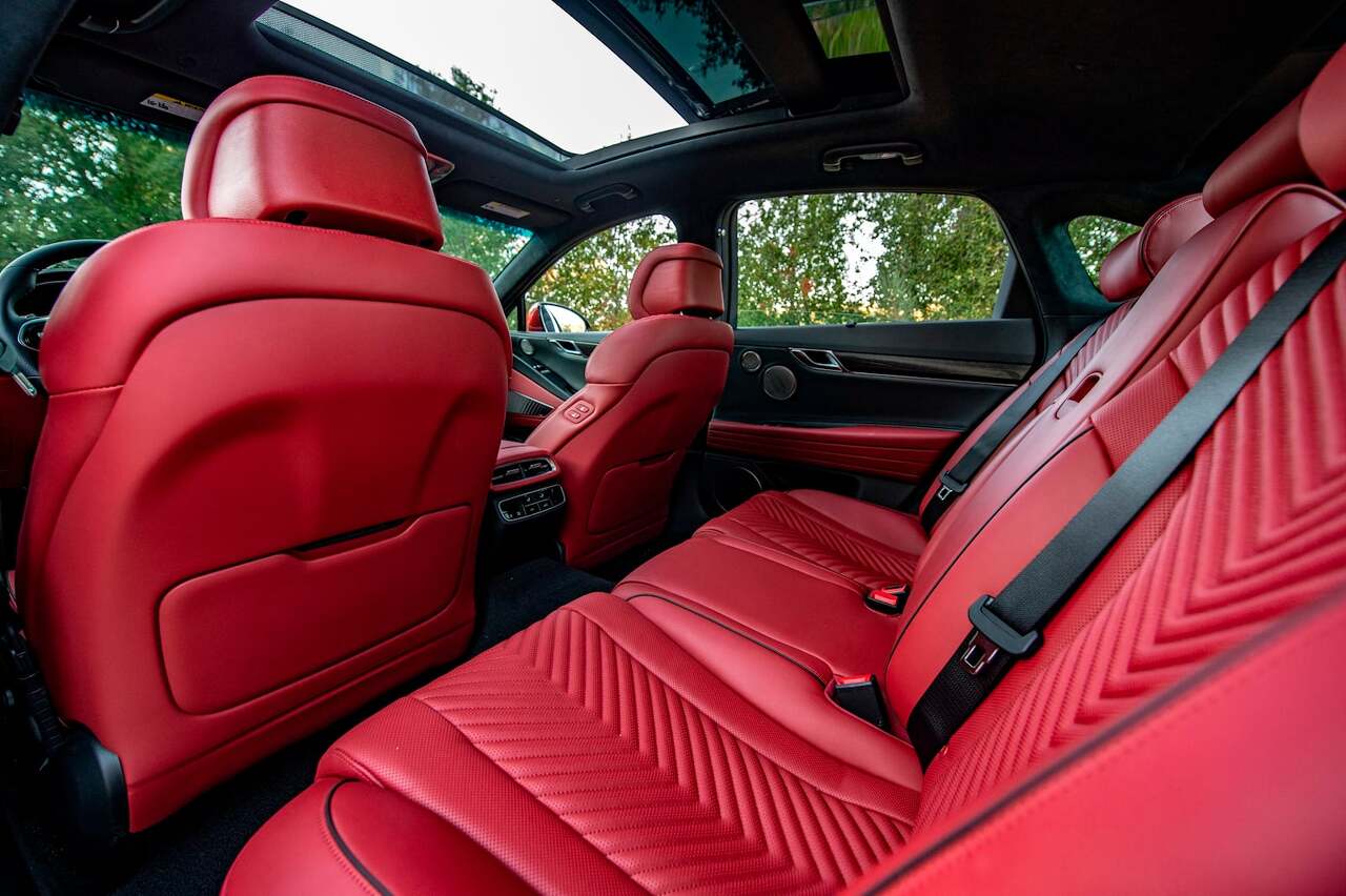 2024년형 제네시스 G80 내부디자인