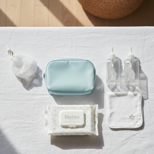 선배맘이 추천하는 다이소 출산가방 필수템