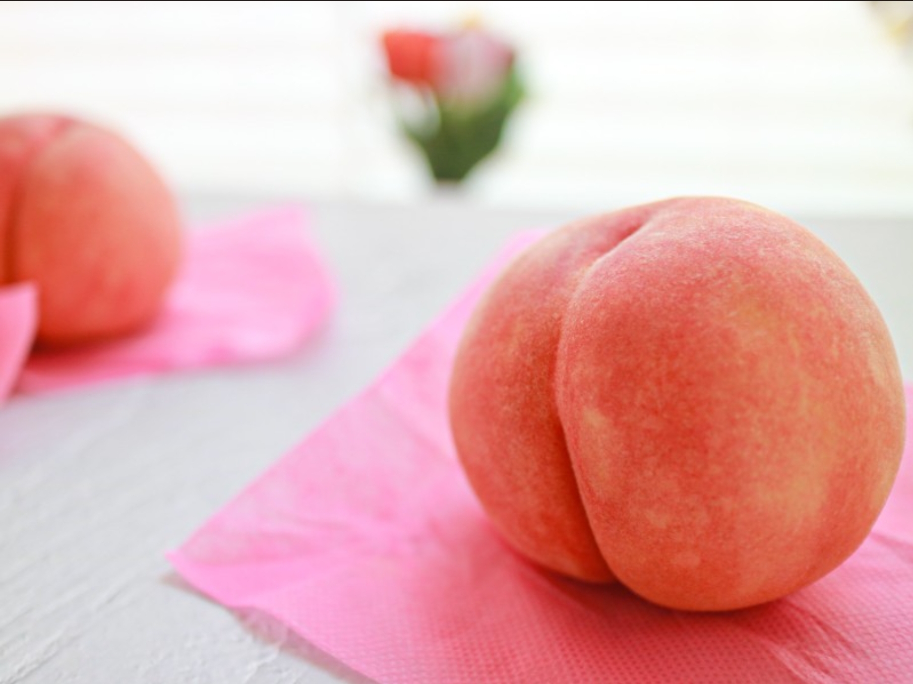 복숭아 세척 방법 알아보기