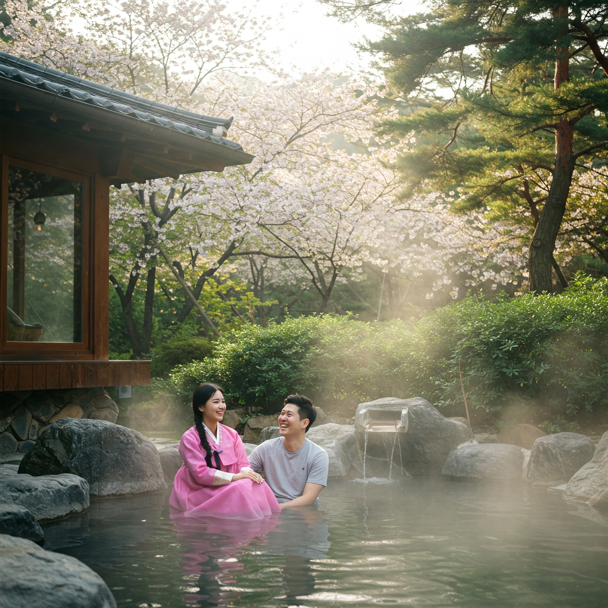 봄꽃과 함께 즐기는 수안보 온천제 데이트코스 추천, 인생샷 명소까지!