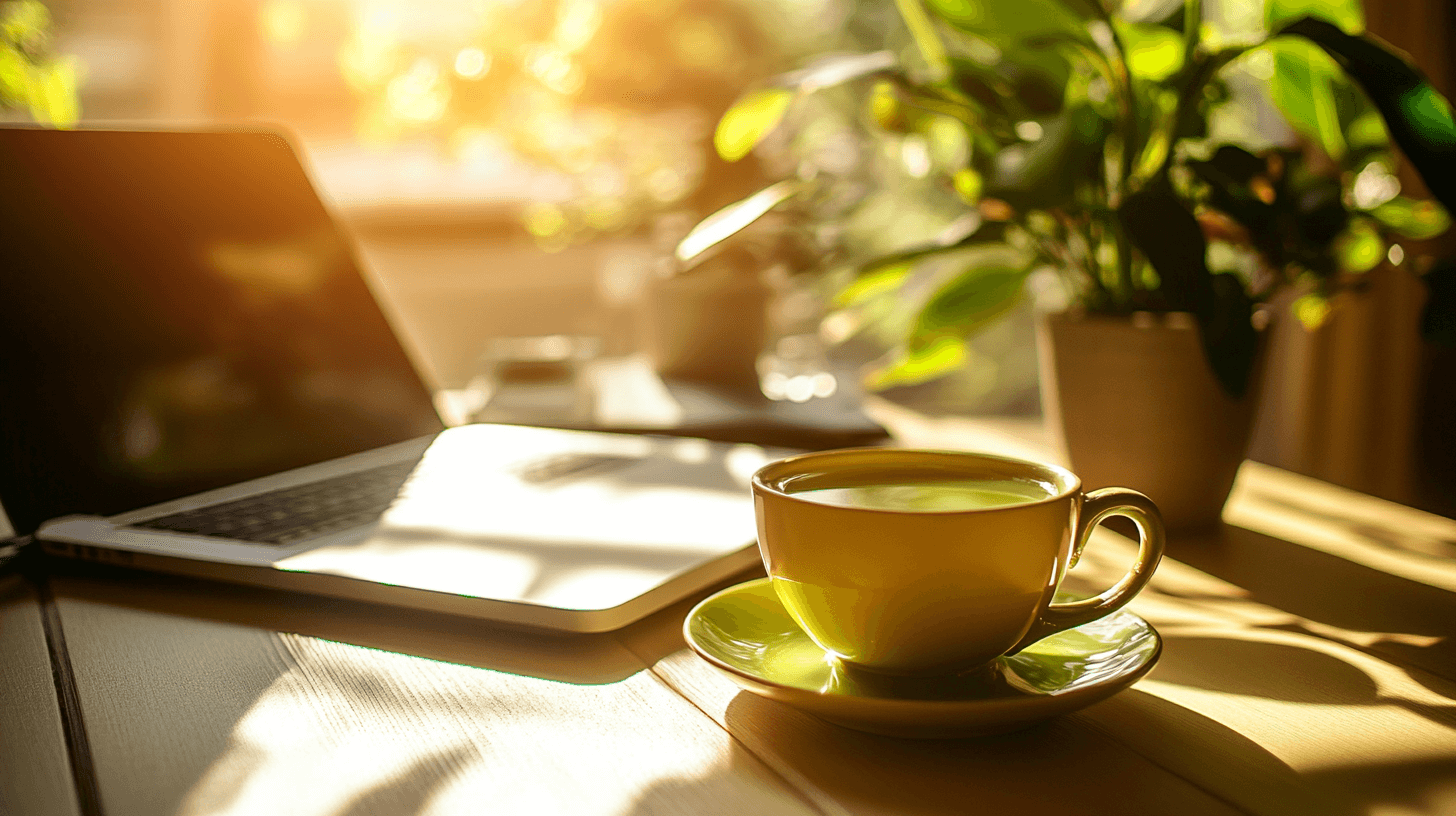 녹차-건강-간식