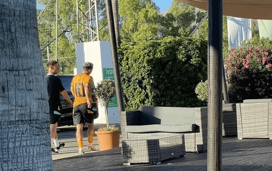 퇴장하는 다니엘