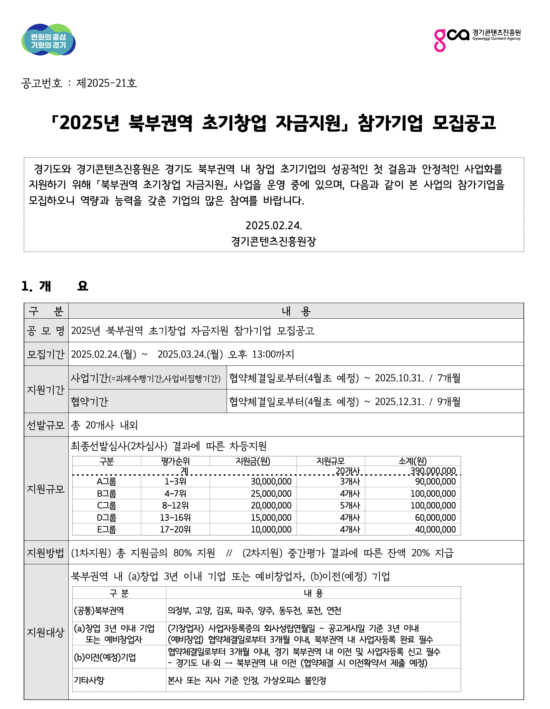 2025년-북부권역-초기창업-자금지원-모집공고서