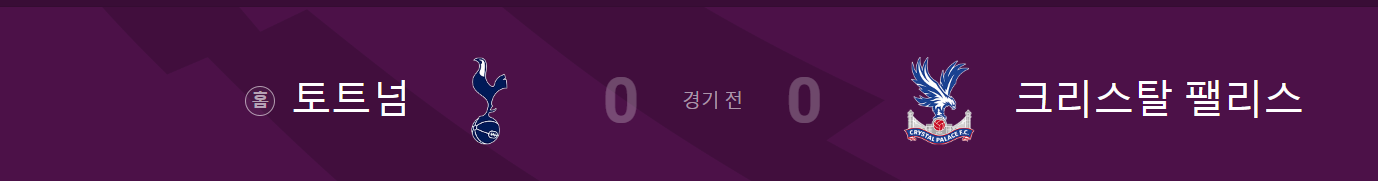 토트넘 경기