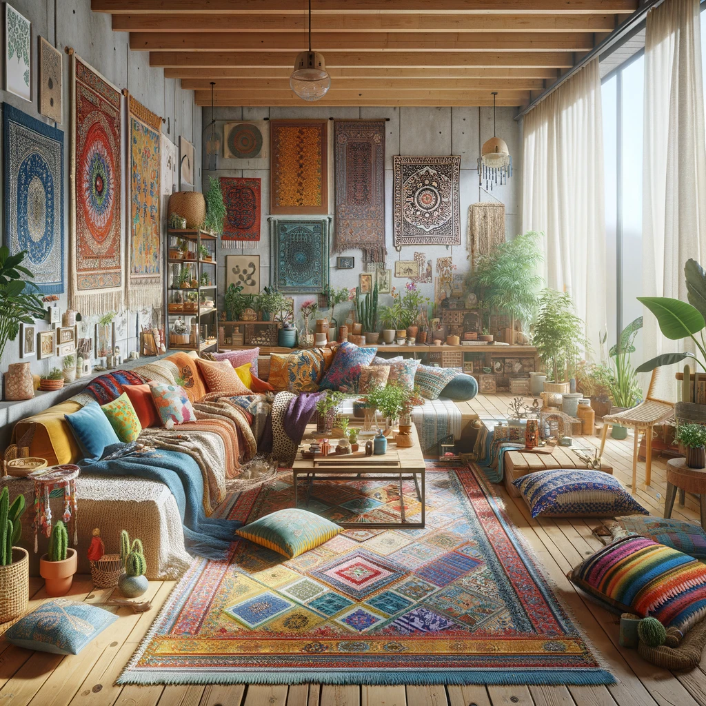 보헤미안 인테리어