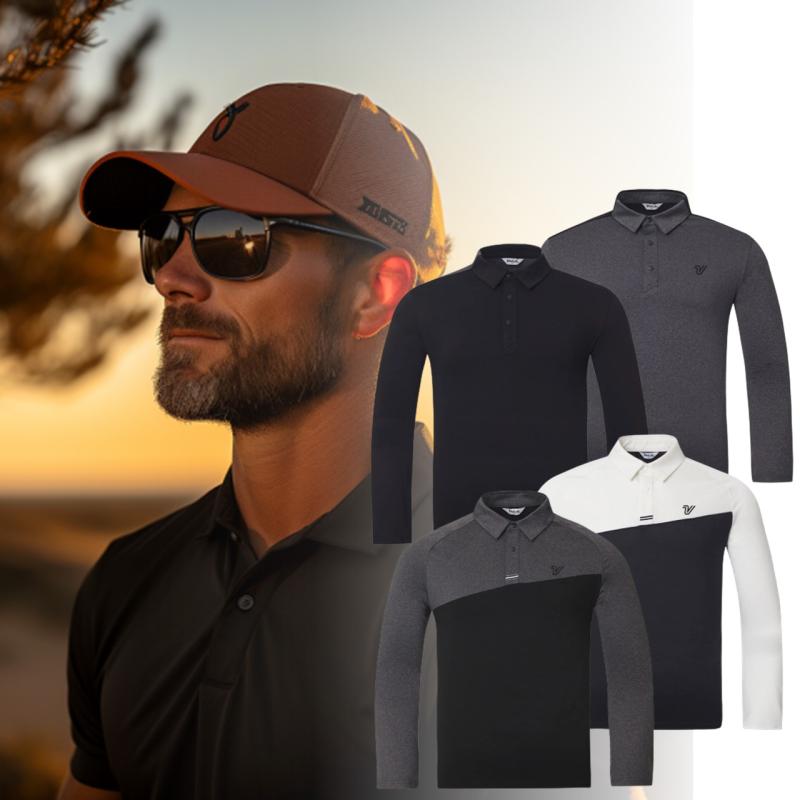 볼빅 남성 골프웨어 골프 티셔츠 카라 셔츠 골프복 상의