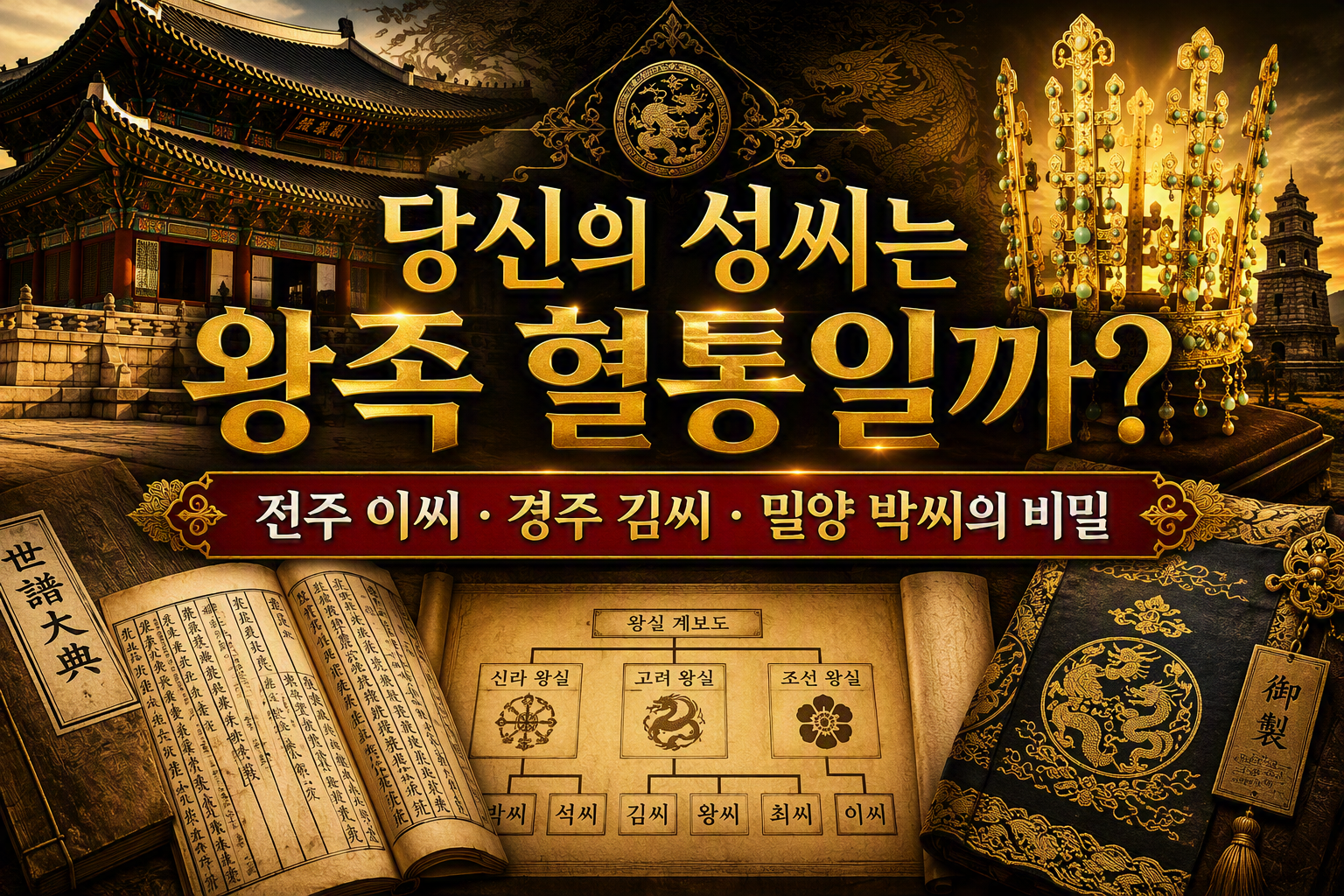 당신의 성씨는 왕족 혈통일까