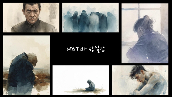 MBTI와 상실감에 대한 그림