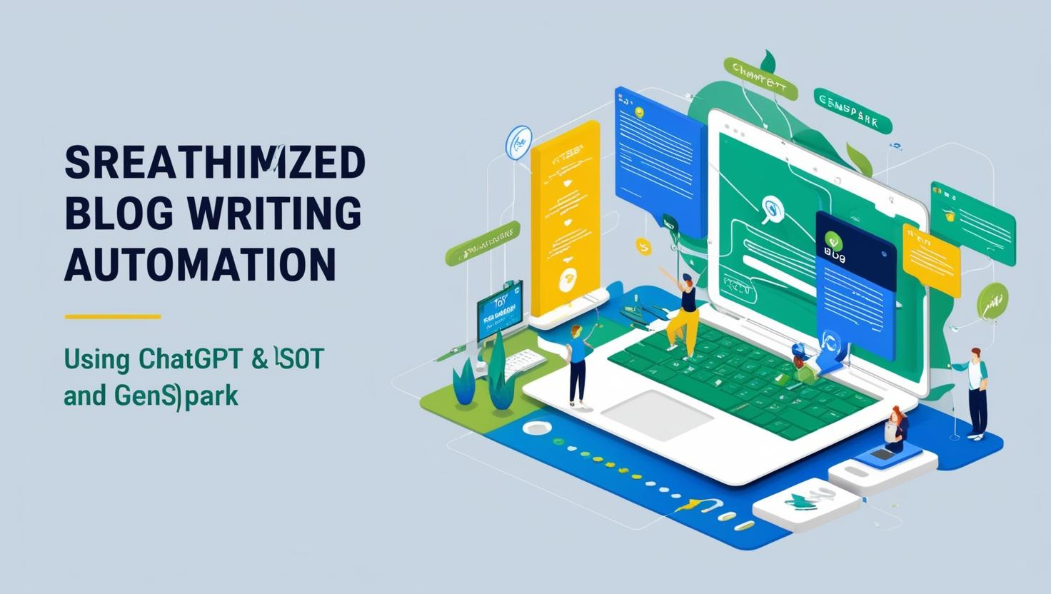 블로그 글쓰기 자동화, ChatGPT + GenSpark로 해결!